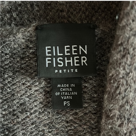 Eileen Fisher Wool Blend Cardigan - Picture 3 of 6